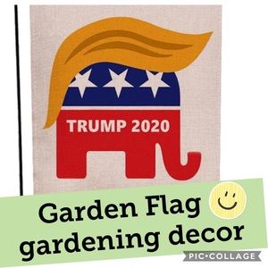 Love to garden? Trump Garden decor flag MAGA 2020